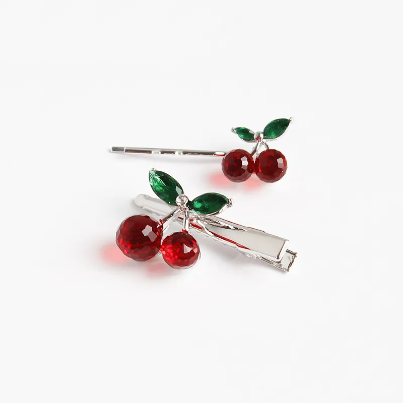 Free shipping Women's Lovely Cherry hairpins fashion ins girl's cute hair clips korean style women hair accessories
Free shipping Women's Lovely Cherry hairpins fashion ins girl's cute hair clips korean style women hair accessories