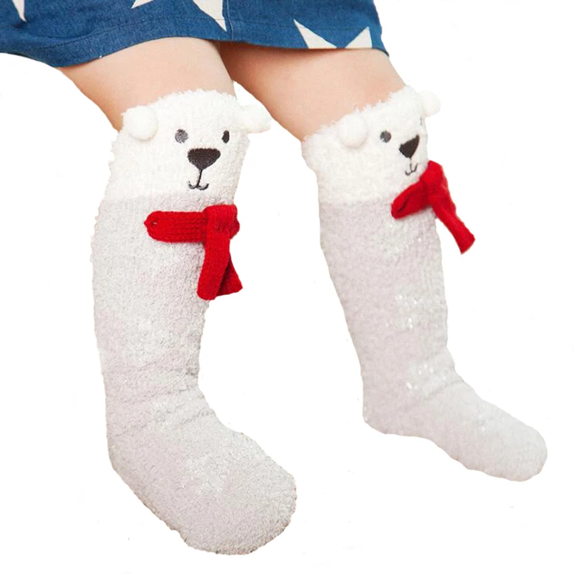 1Pair Autumn and winter thickening baby socks three-dimensional cartoon child slip-resistant over-the-knee coral fleece sock
1Pair Autumn and winter thickening baby socks three-dimensional cartoon child slip-resistant over-the-knee coral fleece sock