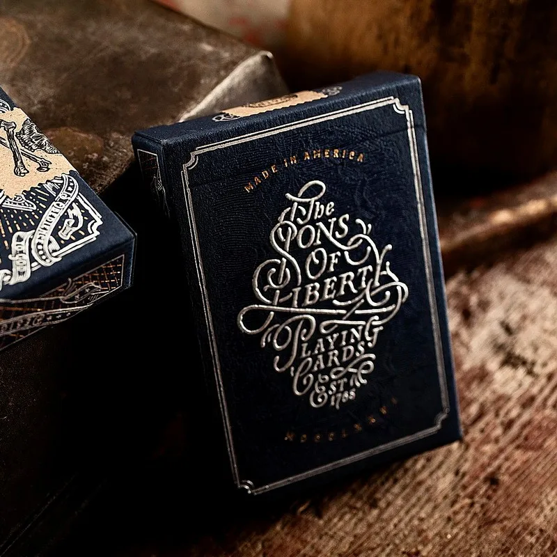 1 Pcs Sons of Liberty Poker Magic Playing Cards Blue Deck By Dan and Dave Limited Edition New Sealed Magic Props Magic Tricks
1 Pcs Sons of Liberty Poker Magic Playing Cards Blue Deck By Dan and Dave Limited Edition New Sealed Magic Props Magic Tricks