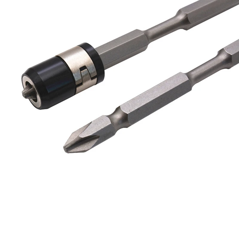 5Pcs S2 Screwdriver Bits Set 100Mm Phillips Strong Magnet Driver Steel Double Head Hex Shank With Magnetizer Ring
5Pcs S2 Screwdriver Bits Set 100Mm Phillips Strong Magnet Driver Steel Double Head Hex Shank With Magnetizer Ring