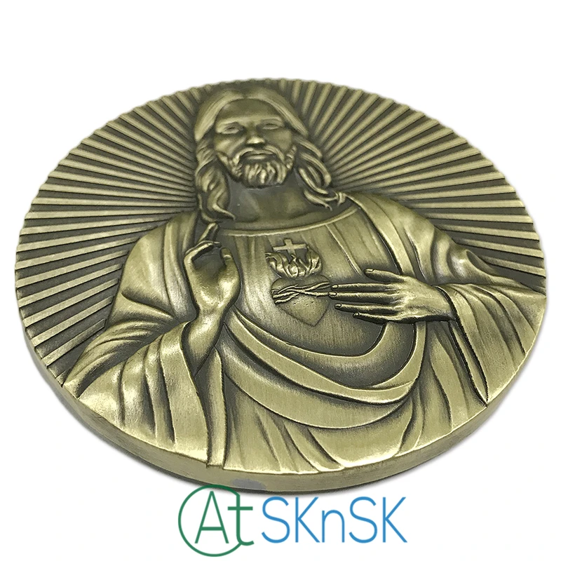 100pcs/lot 80*10MM Souvenir Coin Jesus Christ the Last Supper Calendar Big Medal Commemorative Art Collection Coins Collectibles
100pcs/lot 80*10MM Souvenir Coin Jesus Christ the Last Supper Calendar Big Medal Commemorative Art Collection Coins Collectibles