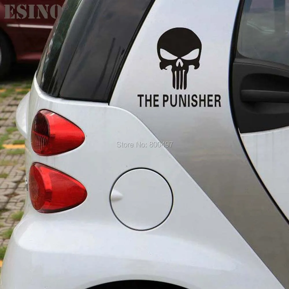 Funny Creative Car Accessories Styling Punisher Skull Decorative Car Whole Body Stickers Reflective Decal Pattern Vinyl
Funny Creative Car Accessories Styling Punisher Skull Decorative Car Whole Body Stickers Reflective Decal Pattern Vinyl