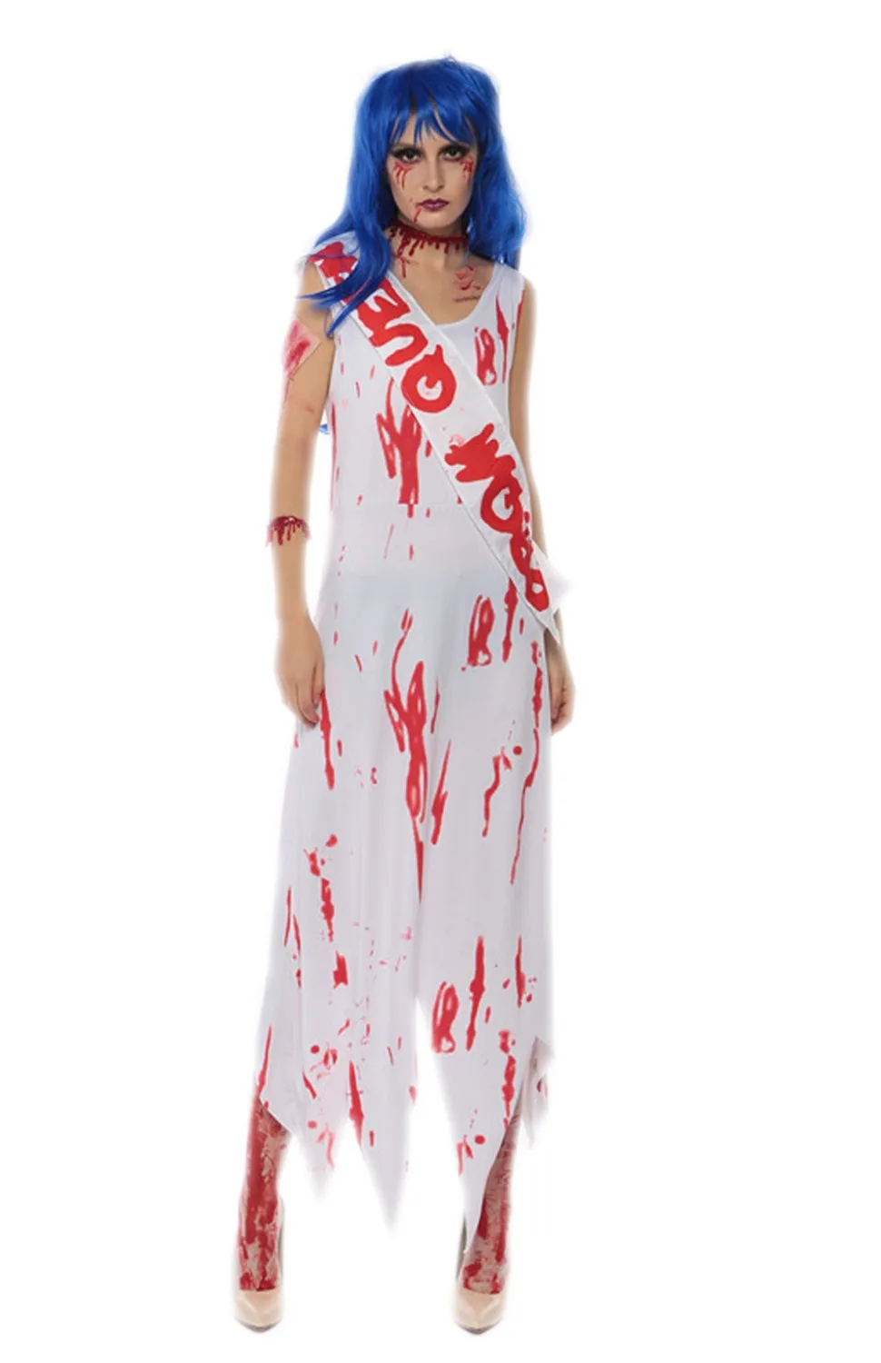 newest zombie Queen of Miss World costume 3S1709 Free shipping best quality fashion sexy halloween costumes
newest zombie Queen of Miss World costume 3S1709 Free shipping best quality fashion sexy halloween costumes