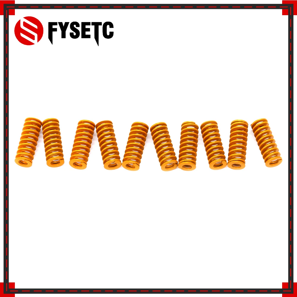 20pcs Imported 3D Printer Parts Spring Length 23mm OD 8mm ID 4mm For Heated bed CR-10 CR-10Mini CR-10S Series 3D Printer
20pcs Imported 3D Printer Parts Spring Length 23mm OD 8mm ID 4mm For Heated bed CR-10 CR-10Mini CR-10S Series 3D Printer
