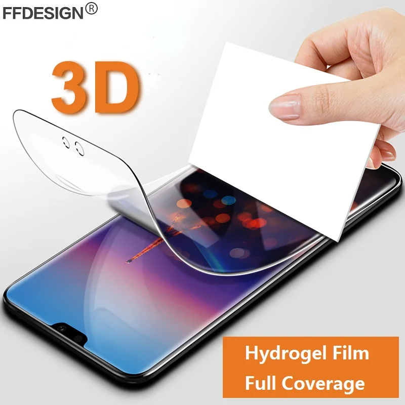 3D изогнутая полноэкранная защитная пленка из фольги для huawei P20 P30 Pro P10 Lite (не