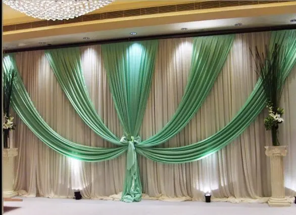 20ft*10ft Wedding backdrop New Design Wedding Backdrop \ Stage Curtain Tiffany color
20ft*10ft Wedding backdrop New Design Wedding Backdrop \ Stage Curtain Tiffany color