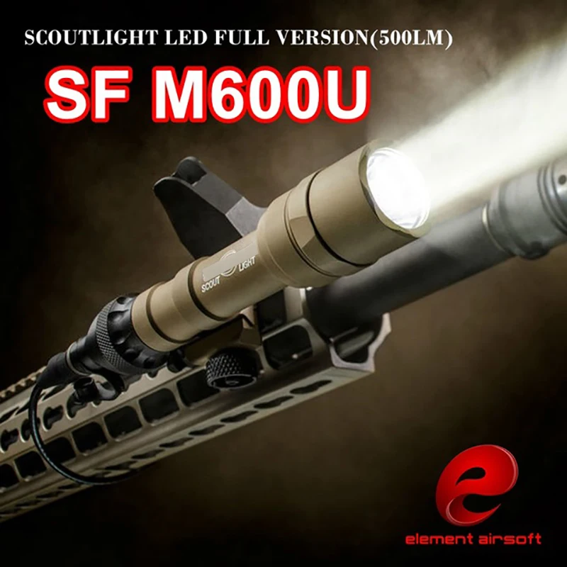 Element Airsoft M600U Скаут светильник светодиодный CREE XP G R5 пистолет полная версия Охота