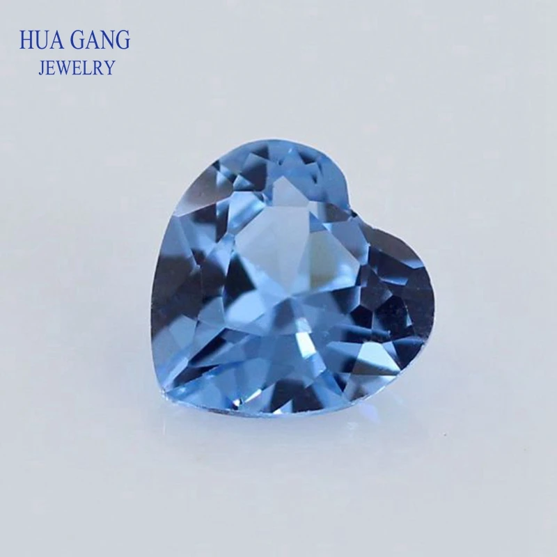 108# Spinel Blue Heart Shape Brilliant Cut Synthetic Spinel Stone For Jewelry Size 3x3-10x10mm Free Shipping
108# Spinel Blue Heart Shape Brilliant Cut Synthetic Spinel Stone For Jewelry Size 3x3-10x10mm Free Shipping