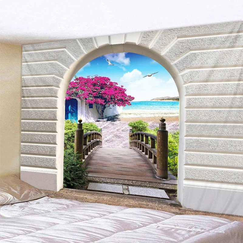 Sea View In The Wall Tapestry Indian Mandala Tapestry Wall Hanging Tapestries Boho Bedroom Wall Rug Couch Blanket 6 Size
Sea View In The Wall Tapestry Indian Mandala Tapestry Wall Hanging Tapestries Boho Bedroom Wall Rug Couch Blanket 6 Size