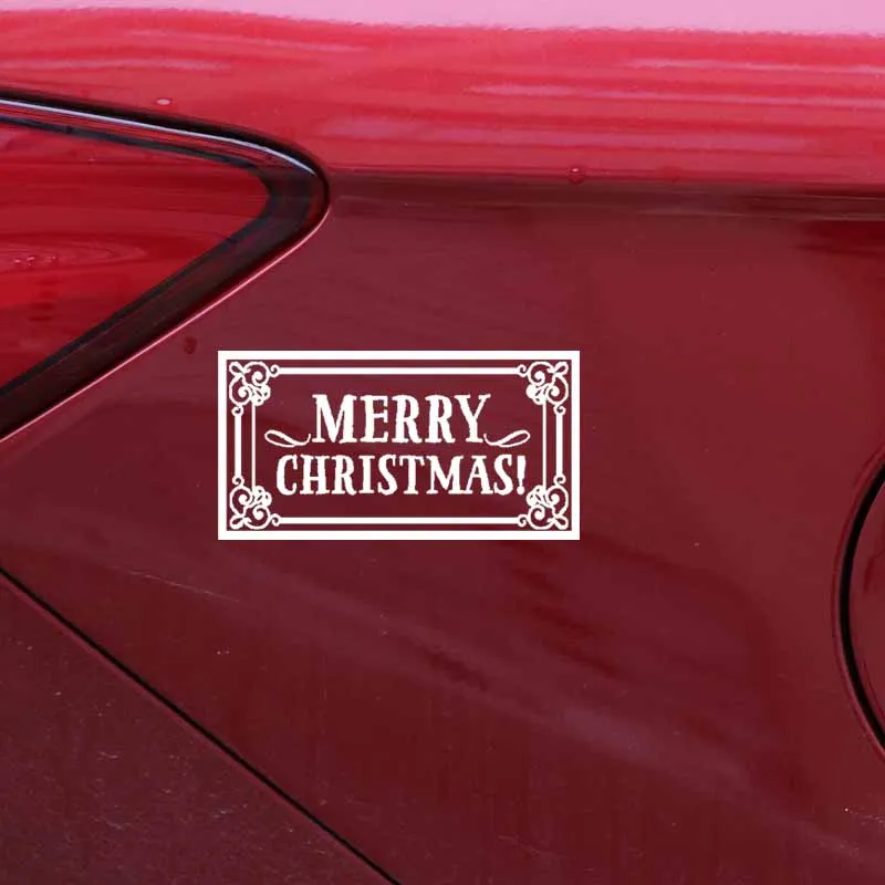 YJZT 16CM*8.4CM MERRY CHRISTMAS! Blessing Of Creative Design Car Sticker Vinyl Decal Black/Silver C23-0232
YJZT 16CM*8.4CM MERRY CHRISTMAS! Blessing Of Creative Design Car Sticker Vinyl Decal Black/Silver C23-0232