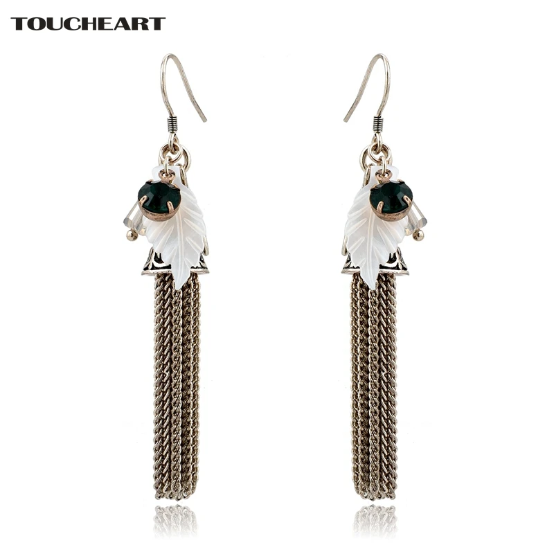 TOUCHEART Charm Crystal Pendant Earrings Yellow Tassel Brand Jewelry Cute Geometric Dangle Drop Earrings for Women SER160131
TOUCHEART Charm Crystal Pendant Earrings Yellow Tassel Brand Jewelry Cute Geometric Dangle Drop Earrings for Women SER160131
