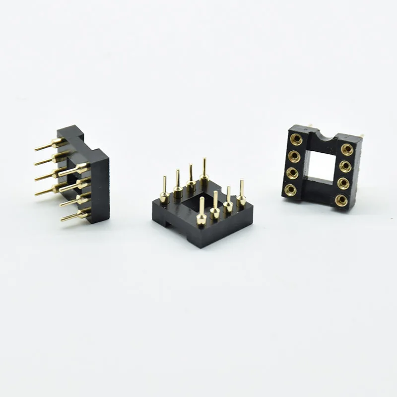 Разъемы IC DIP8 8P, 10 шт., микроконтроллеры с круглым отверстием, разъем для печатной платы 2,54, гнездо для DIP-гнезда
Разъемы IC DIP8 8P, 10 шт., микроконтроллеры с круглым отверстием, разъем для печатной платы 2,54, гнездо для DIP-гнезда