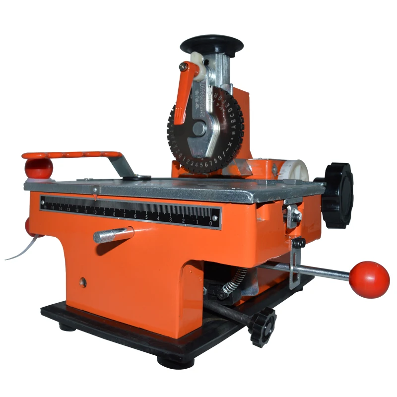 Manual Nameplate Marking Machine Manual Semi-automatic Pressure Plate Smashing Card Embossing Machine Tool Plotter 1PC
Manual Nameplate Marking Machine Manual Semi-automatic Pressure Plate Smashing Card Embossing Machine Tool Plotter 1PC
