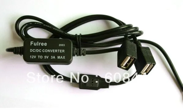 12V(8-22) Convert to 5V Double USB Output Waterproof DC Converter Buck Module Power Adapter 1M
12V(8-22) Convert to 5V Double USB Output Waterproof DC Converter Buck Module Power Adapter 1M