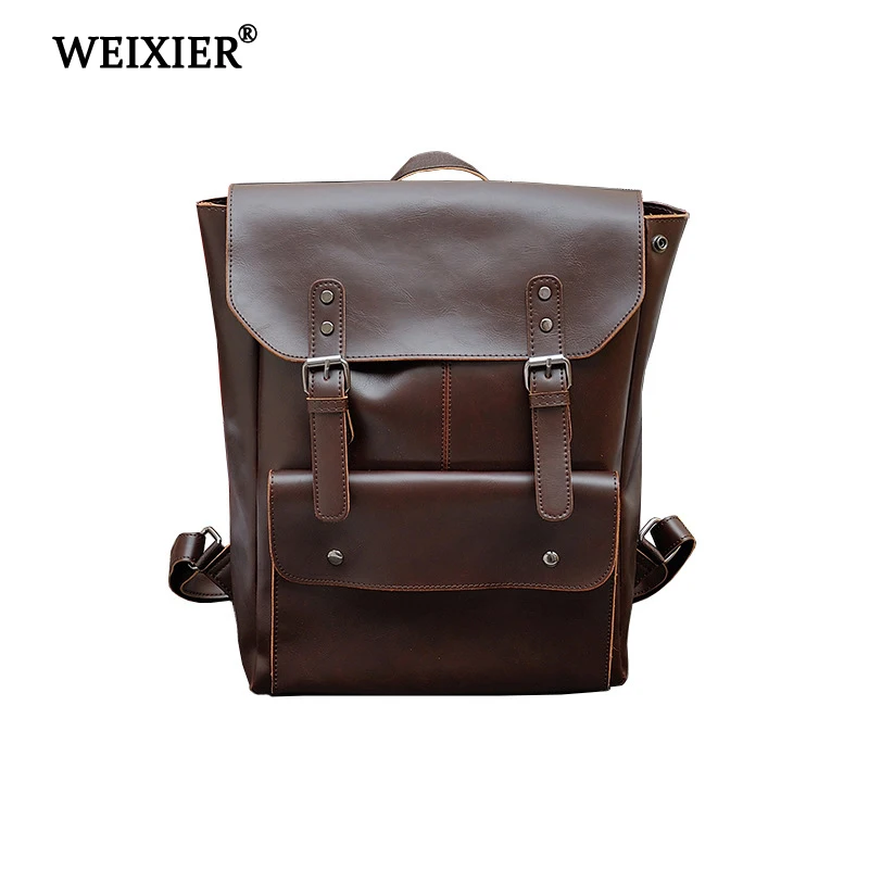 New Arrival Vintage Preppy Style Brand PU Leather Backpack fashion High Quality Workmanship Student Bag schoolbags
New Arrival Vintage Preppy Style Brand PU Leather Backpack fashion High Quality Workmanship Student Bag schoolbags