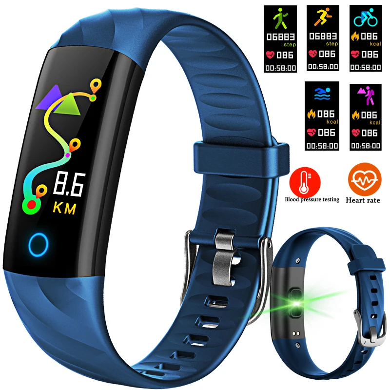 Smart Wristband Heart Rate Blood Pressure Oxygen Oximeter Stopwatch Waterproof Men Sport Bracelet Smart Reminder For IOS Android
Smart Wristband Heart Rate Blood Pressure Oxygen Oximeter Stopwatch Waterproof Men Sport Bracelet Smart Reminder For IOS Android
