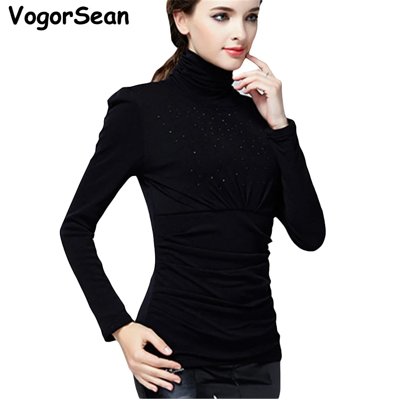 Tops Women New Fashion Thickened Velvet Blouse Shirt Casual Winter Long Sleeve Tops Turtleneck Shirts For Work Plus Size
Tops Women New Fashion Thickened Velvet Blouse Shirt Casual Winter Long Sleeve Tops Turtleneck Shirts For Work Plus Size