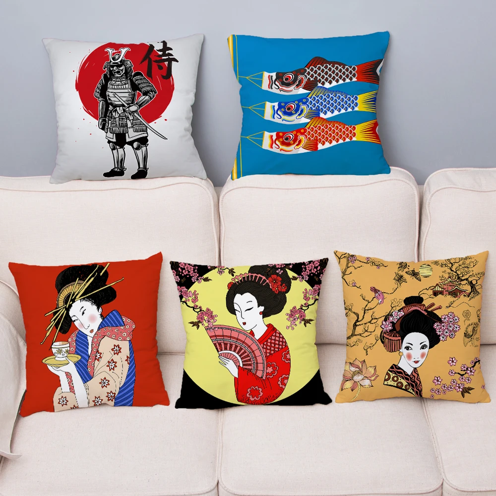 Super Soft Short Plush Throw Pillow Cover Japan Style Print Cushion Covers 45*45 Square Pillow Case Sofa Home Decor Pillowcase
Super Soft Short Plush Throw Pillow Cover Japan Style Print Cushion Covers 45*45 Square Pillow Case Sofa Home Decor Pillowcase