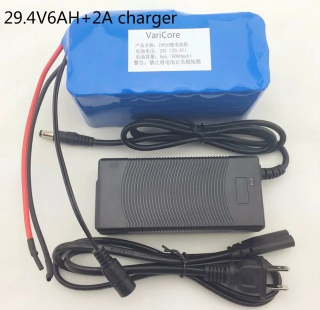 

24 6Ah 7S3P 18650 Lithium Battery 29.4 V 6000 mAh electric bike moped / electric / lithium-ion battery + charger
