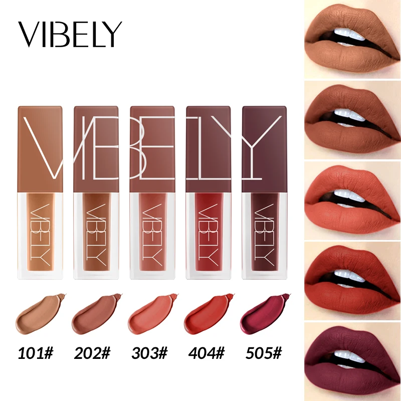 Nude Red Matte Liquid Lipstick Velvet Rouge Lip Glaze Waterproof Longlasting Lipgloss Makeup Cosmetics
Nude Red Matte Liquid Lipstick Velvet Rouge Lip Glaze Waterproof Longlasting Lipgloss Makeup Cosmetics