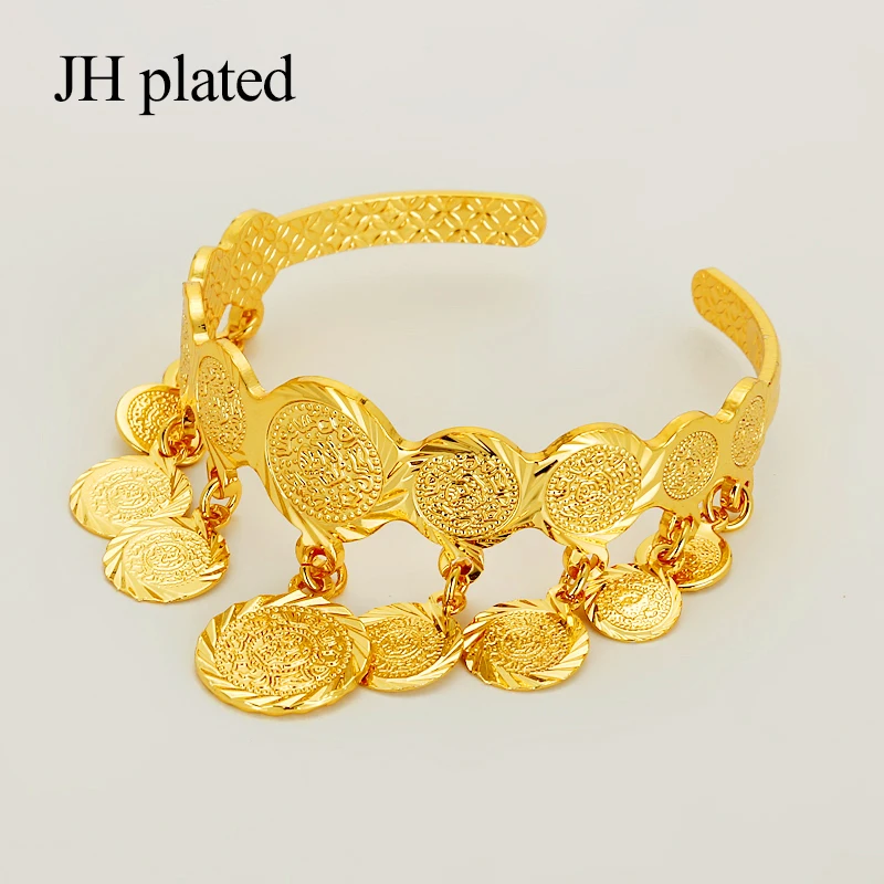 JHplated Baby Coin Bangle Bracelet Islam Muslim Arab Coin Money Gold Middle East African Jewelry
JHplated Baby Coin Bangle Bracelet Islam Muslim Arab Coin Money Gold Middle East African Jewelry