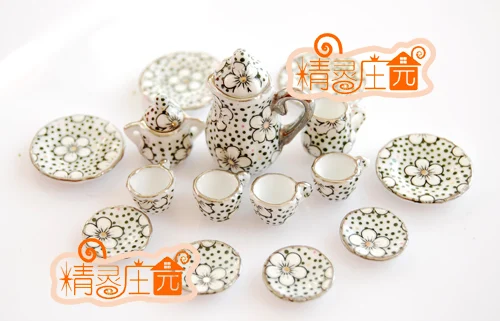 G05-X4329 children baby gift Toy 1:12 Dollhouse mini Furniture Miniature rement ceramics tea set 15pcs/set Plum flower
G05-X4329 children baby gift Toy 1:12 Dollhouse mini Furniture Miniature rement ceramics tea set 15pcs/set Plum flower