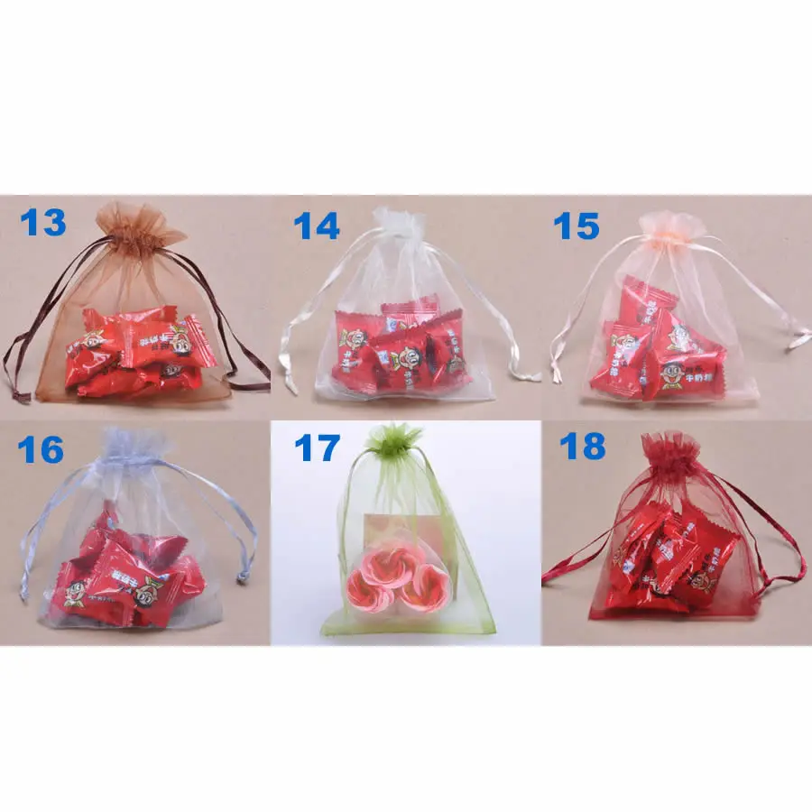 13x18cm Jewelry packaging bags/ Drawable Organza Bags/gift organza pouch bags/gift bags
13x18cm Jewelry packaging bags/ Drawable Organza Bags/gift organza pouch bags/gift bags