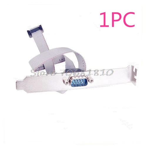 1Pc Serial 9 Pin DB9 RS232 Motherboard Com Port Ribbon Cable Connector Bracket New Drop Shipping
1Pc Serial 9 Pin DB9 RS232 Motherboard Com Port Ribbon Cable Connector Bracket New Drop Shipping