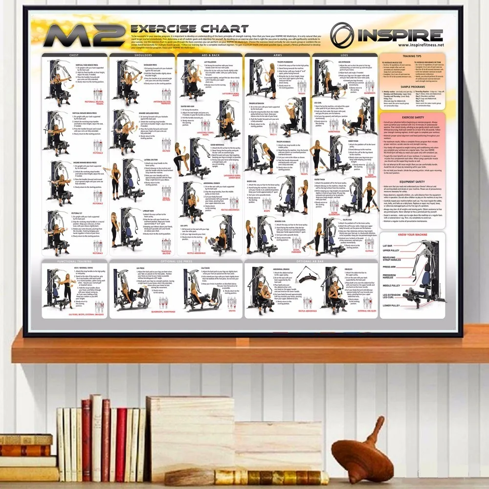 Bodybuilding Exercise Chart Posters and Prints Wall art Decorative Picture Canvas Painting For Living Room Home Decor Unframed
Bodybuilding Exercise Chart Posters and Prints Wall art Decorative Picture Canvas Painting For Living Room Home Decor Unframed