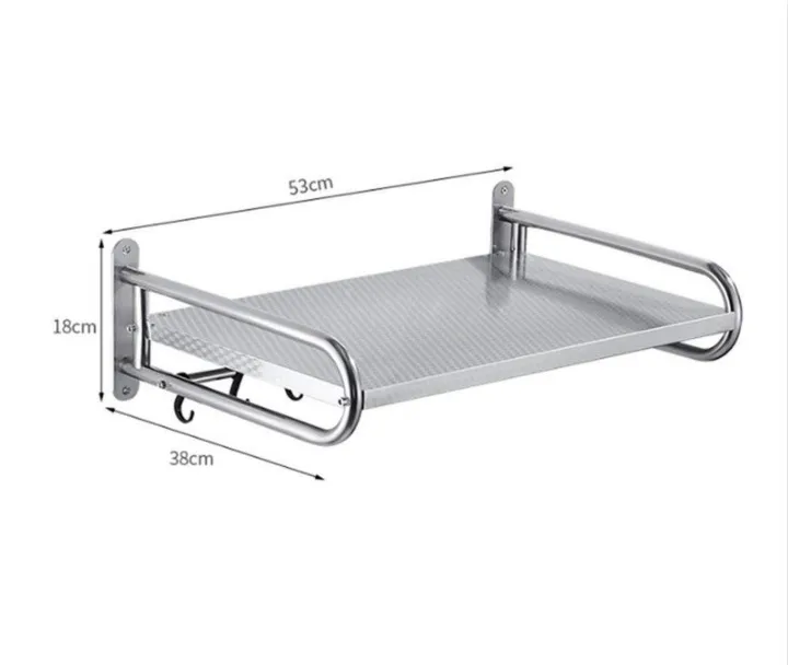 Kitchen Shelf Stainless Steel Microwave Shelf Wall-mounted Oven Shelf Kitchen supplies Storage Rack and Holder
Kitchen Shelf Stainless Steel Microwave Shelf Wall-mounted Oven Shelf Kitchen supplies Storage Rack and Holder