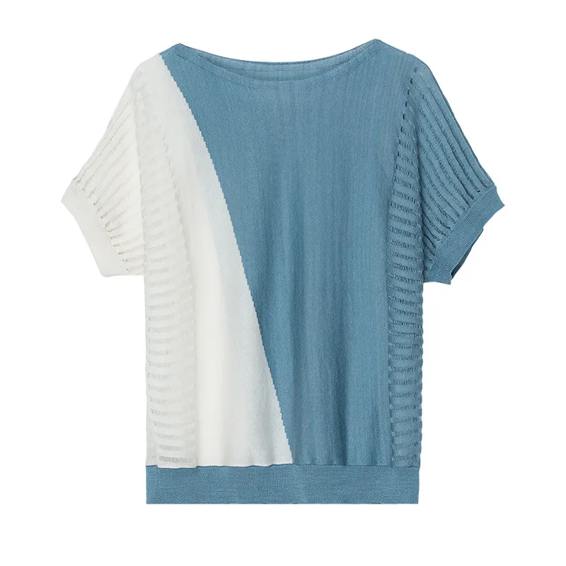 Ice silk bat shirt short-sleeved T-shirt 2021 summer new wild Korean loose large size t-shirt female mixed colors shirt
Ice silk bat shirt short-sleeved T-shirt 2021 summer new wild Korean loose large size t-shirt female mixed colors shirt