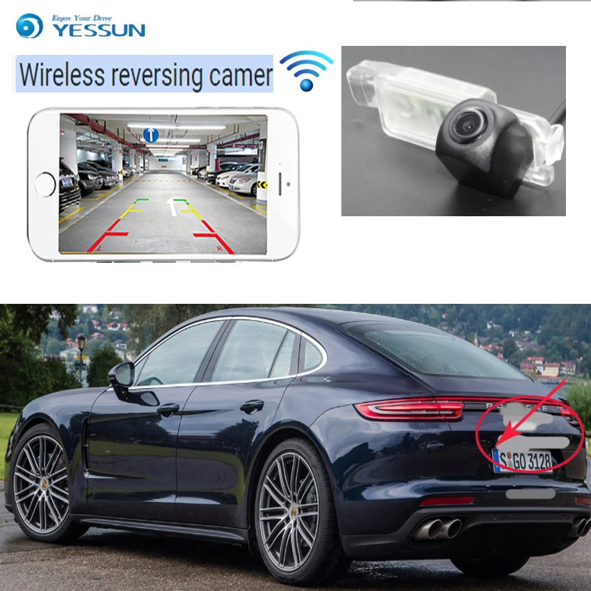 YESSUN Автомобильная hd Новая беспроводная задняя камера для Porsche Panamera 2013 2014 2015 2016 Водонепроницаемая камера ночного видения CCD + CAM
YESSUN Автомобильная hd Новая беспроводная задняя камера для Porsche Panamera 2013 2014 2015 2016 Водонепроницаемая камера ночного видения CCD + CAM