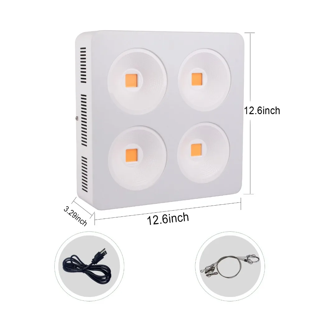800W COB Led Grow Light Full Spectrum with reflector for Indoor Greenhouse Hydroponic Plants Veg Bloom Flowering Grow Tent
800W COB Led Grow Light Full Spectrum with reflector for Indoor Greenhouse Hydroponic Plants Veg Bloom Flowering Grow Tent