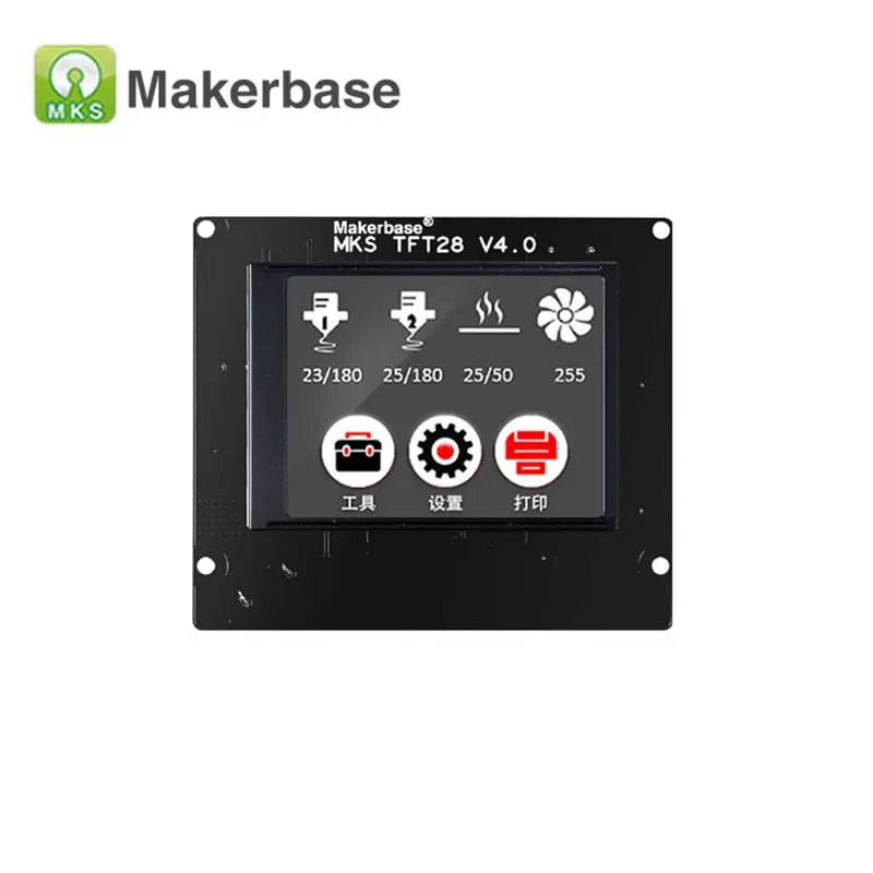 Части 3d принтера контроллер дисплей MKS TFT28 V4.0 2 8 "сенсорный экран