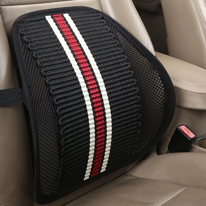 Car Seat Waist Cushion Office Chair Massage Back Lumbar Support Mesh Cushion Pad Black Mesh Back Lumbar Cushion for Car Driver
Car Seat Waist Cushion Office Chair Massage Back Lumbar Support Mesh Cushion Pad Black Mesh Back Lumbar Cushion for Car Driver