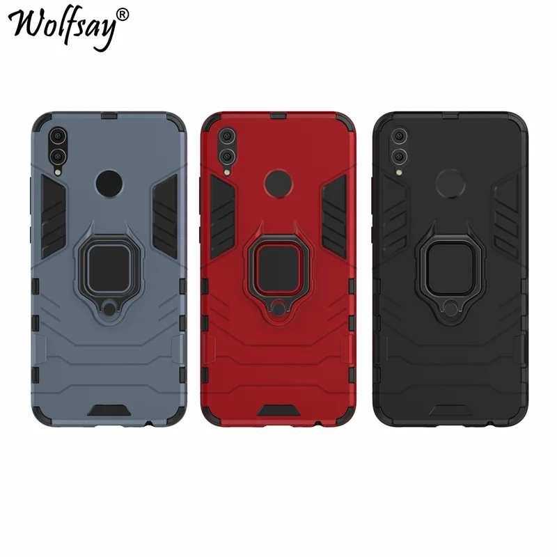 Wolfsay for Huawei Honor 8X Case, Honor 8X Car Holder Armor Cases Hard PC & Soft Silicone Cover for Huawei Honor 8X JSN-AL00 L22
Wolfsay for Huawei Honor 8X Case, Honor 8X Car Holder Armor Cases Hard PC & Soft Silicone Cover for Huawei Honor 8X JSN-AL00 L22