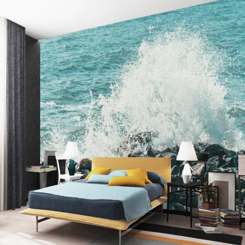 Dropship Colomac Photo Wallpaper HD Simple And Beautiful Sea Wave Stone 3d Wallpaper for Walls Foto Mural Carta Da Parati 3d
Dropship Colomac Photo Wallpaper HD Simple And Beautiful Sea Wave Stone 3d Wallpaper for Walls Foto Mural Carta Da Parati 3d