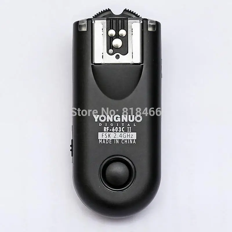 Новый дизайн Yongnuo RF-603II N3 RF603 ii RF 603 Flash Trigger 2 трансивера для Nikon D90/D5000/D3100/D3200/D7000 //