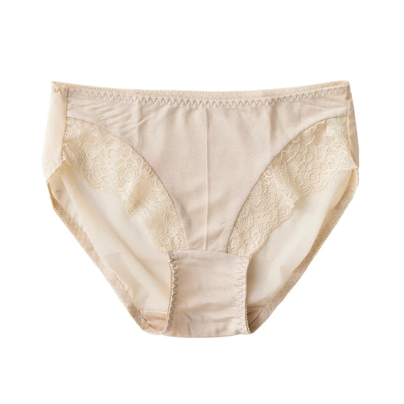 2018 Spring Natural Silk Female Seamless Sexy Underwear Lace Breathable Middle Waist Underpant Ladies Raise Buttocks Briefs
2018 Spring Natural Silk Female Seamless Sexy Underwear Lace Breathable Middle Waist Underpant Ladies Raise Buttocks Briefs