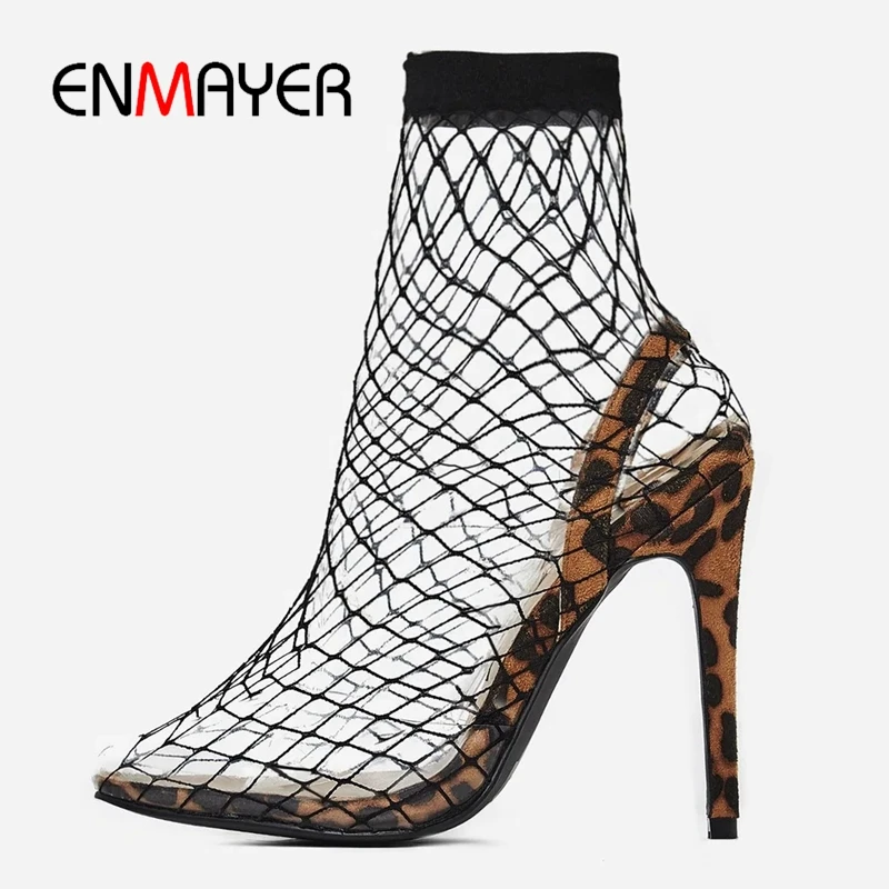 ENMAYER 2019 Sexy Women Sandals Mesh Heels Slip-On Pointed Toe Party Summer Thin Heels Rome Luxury Shoes Women Big Size 35-45
ENMAYER 2019 Sexy Women Sandals Mesh Heels Slip-On Pointed Toe Party Summer Thin Heels Rome Luxury Shoes Women Big Size 35-45