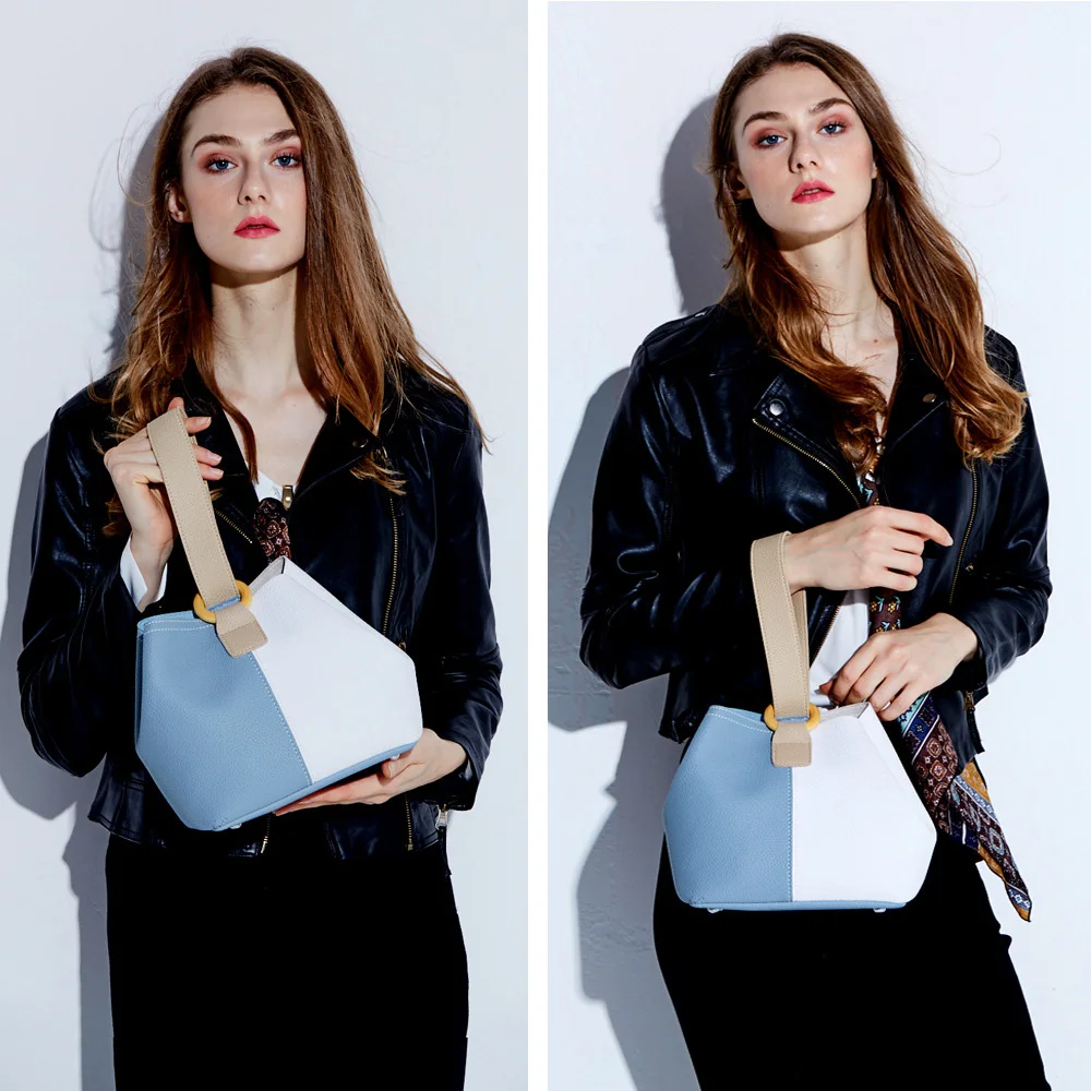 Women Handbag Fashion Genuine Leather Women Messenger Bag Women Genuine Real Cow Leather Handbag Daily Casual Bucket Bag
Women Handbag Fashion Genuine Leather Women Messenger Bag Women Genuine Real Cow Leather Handbag Daily Casual Bucket Bag