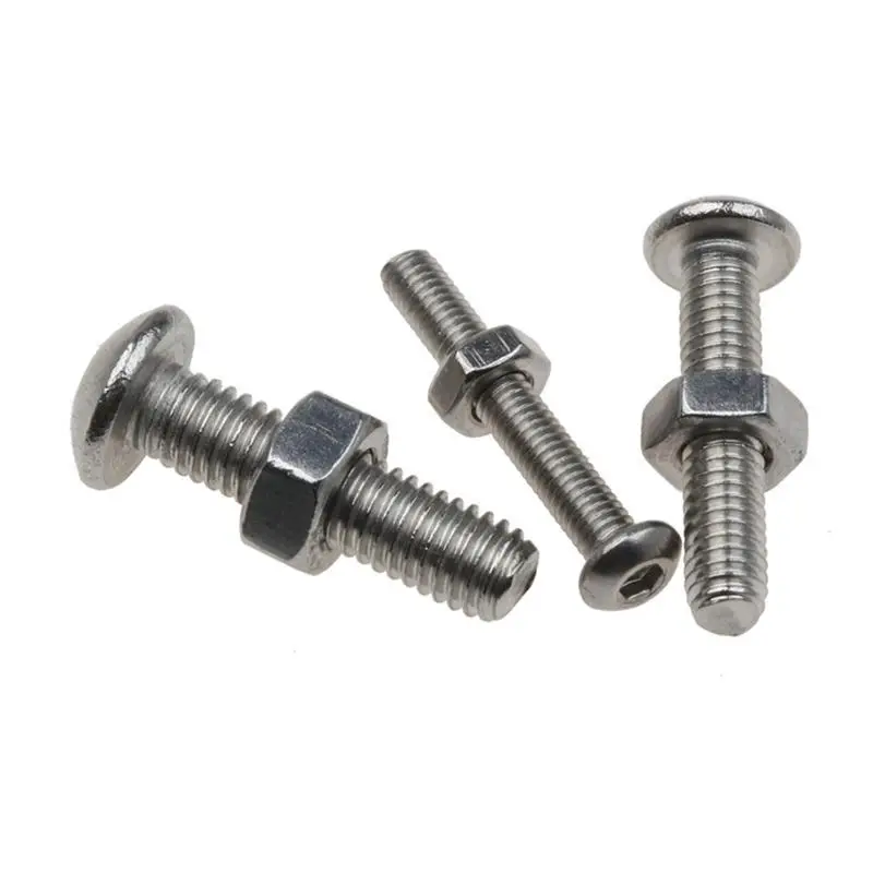 440 Pcs Hex Screws Stainless Steel Screws and Nuts Hex Socket Head Cap Screws Assortment Set Kit with Storage Box
440 Pcs Hex Screws Stainless Steel Screws and Nuts Hex Socket Head Cap Screws Assortment Set Kit with Storage Box