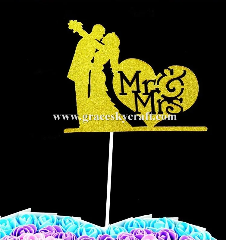 12pcs free shipping Glitter Wedding Cakes Toppers Mr Mrs Bride and Groom Love design Party Home Supplies Favors cupcake picks
12pcs free shipping Glitter Wedding Cakes Toppers Mr Mrs Bride and Groom Love design Party Home Supplies Favors cupcake picks