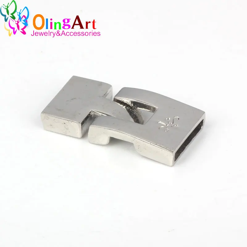 OlingArt 35mm 2Pcs/lot Leather clasps silver-color new Hot Sale High Quality Jewelry Findings DIY Fit leather cord bracelet
OlingArt 35mm 2Pcs/lot Leather clasps silver-color new Hot Sale High Quality Jewelry Findings DIY Fit leather cord bracelet