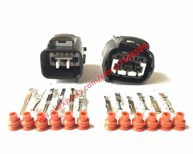 20 Sets 6 Pin MG641107-5 MG651104-5 Accelerator Throttle Pedal Electronic Female Male Connector For Toyota
20 Sets 6 Pin MG641107-5 MG651104-5 Accelerator Throttle Pedal Electronic Female Male Connector For Toyota