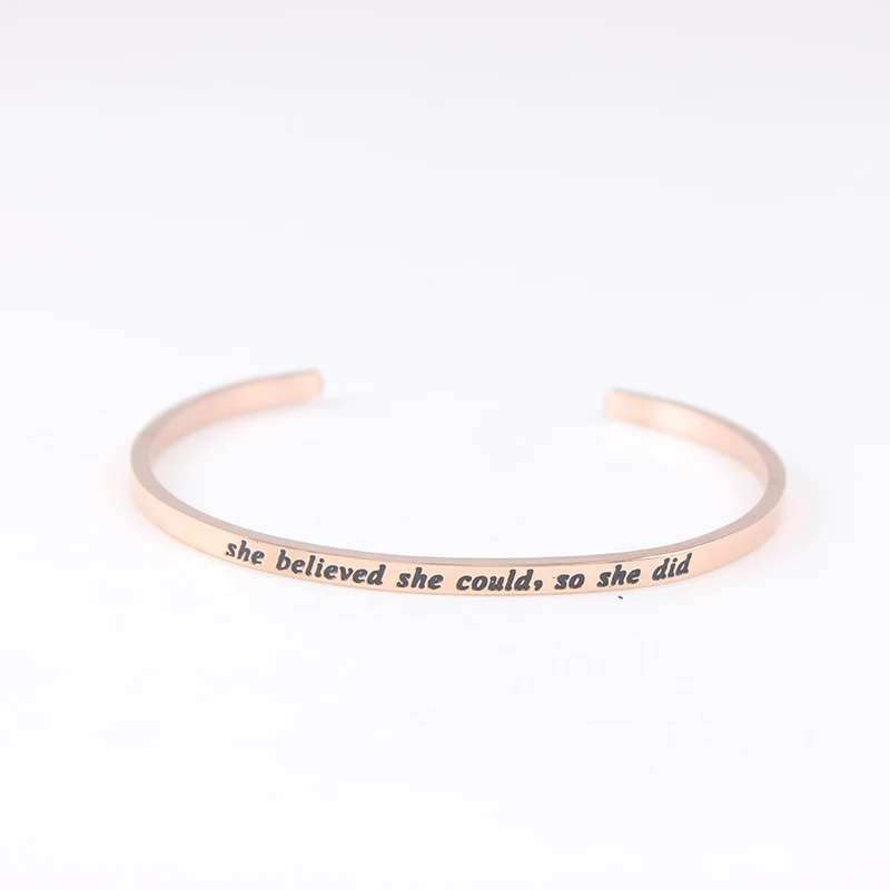 the best is yet to come 316L Stainless Steel Bangle Cuff Bracelets Mantra Bracelets Bangles for Christmas Gift
the best is yet to come 316L Stainless Steel Bangle Cuff Bracelets Mantra Bracelets Bangles for Christmas Gift