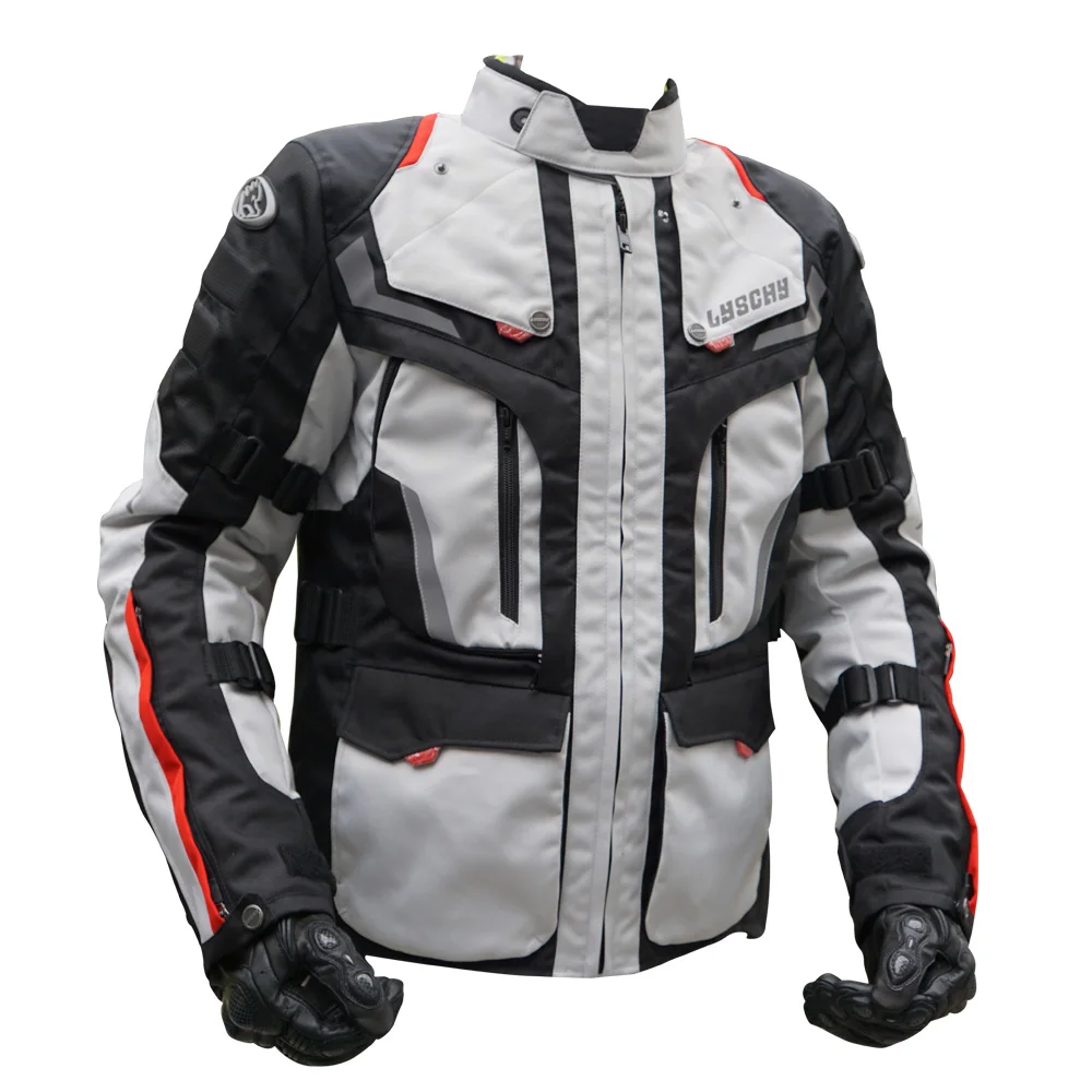 LYSCHY 2018 Waterproof Motorcycle Jacket Men Summer Winter Breathable Motorcycle Racing Suits Multifunction Moto Pants Suit
LYSCHY 2018 Waterproof Motorcycle Jacket Men Summer Winter Breathable Motorcycle Racing Suits Multifunction Moto Pants Suit