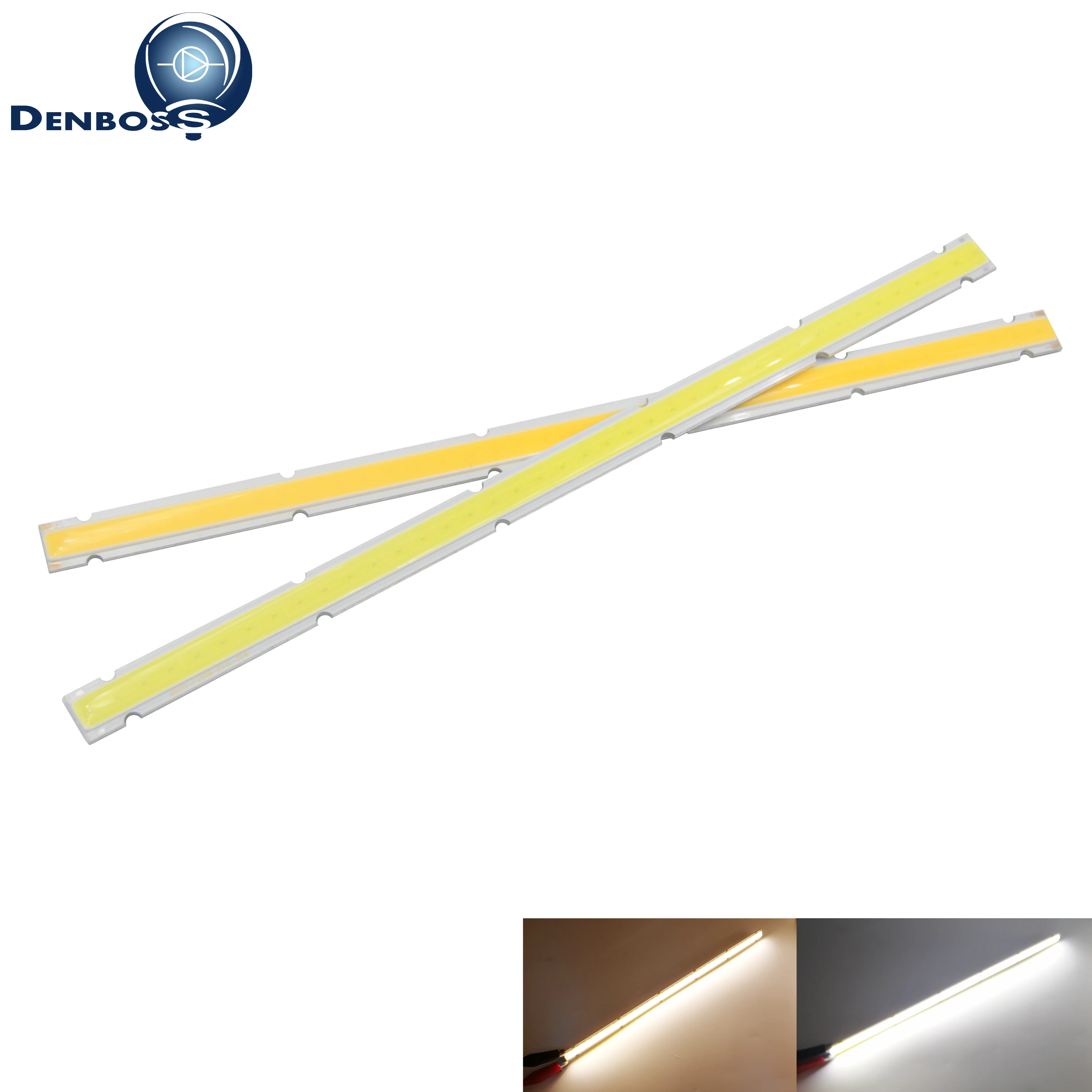 Светодиодная лента allcob 25 см 12 В постоянного тока 250*12 мм 10 Вт|led cob|led cob strip10w led |
