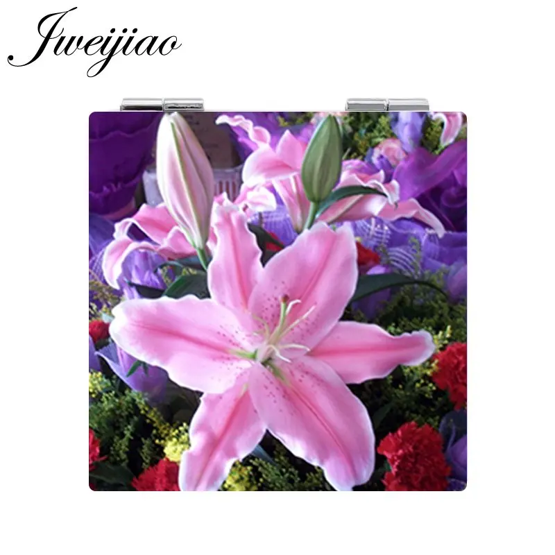 JWEIJIAO Love Flowers Plant Makeup Mirror Mini Folding Square 1X/2X Magnifying PU Leather Vanity Pocket Mirror fairy Beauty
JWEIJIAO Love Flowers Plant Makeup Mirror Mini Folding Square 1X/2X Magnifying PU Leather Vanity Pocket Mirror fairy Beauty