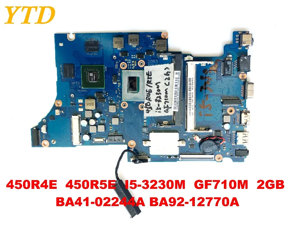 Original for Samsung 450R4E laptop motherboard 450R4E I5-3230M GF710M 2GB BA41-02244A BA92-12770A tested good free shipping
Original for Samsung 450R4E laptop motherboard 450R4E I5-3230M GF710M 2GB BA41-02244A BA92-12770A tested good free shipping